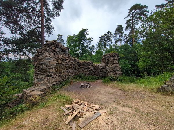 Mitrov - zřicenina