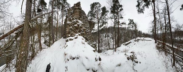 Holoubek - zřícenina hradu